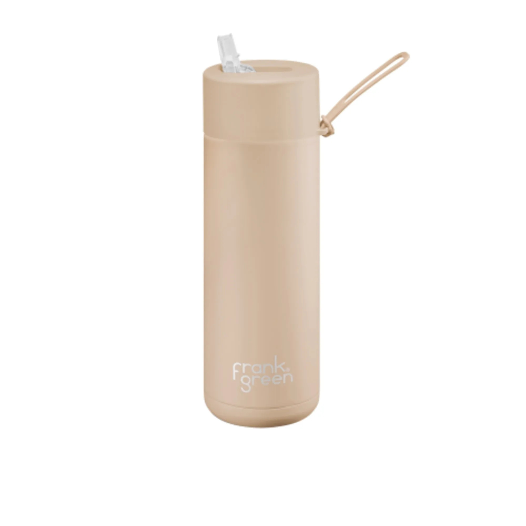 Frank Green Ultimate Ceramic Reusable Bottle with Straw 595ml (20oz